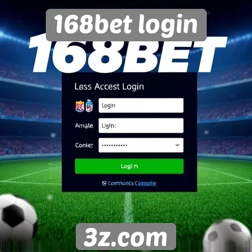 como acessar a área de login do 168bet
